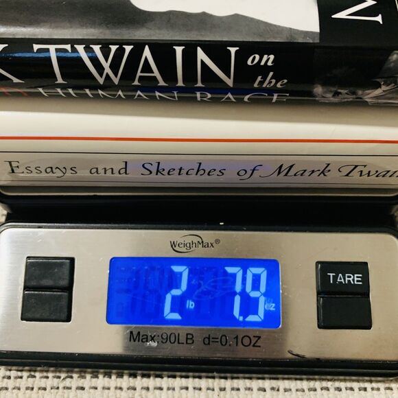 MARK TWAIN On The Damned Human Race & Essays and Sketches Lot of 2 HARDCOVER - Picture 10 of 10